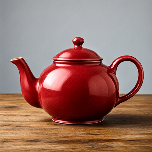 Red teapot edit